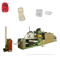 Machine for making polystyrene disposable fast food box /thermocol plate / styrofoam box